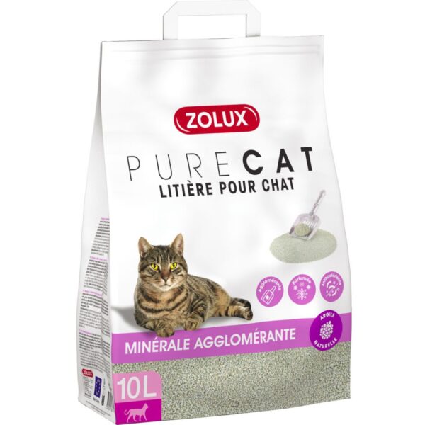 LITIERE PURECAT AGGLO PARFUME 10L