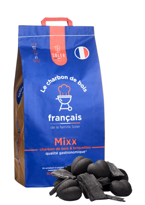 charbon et briquette 8kg