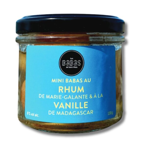 BABAS AU RHUM DE MG ET VANILLE 120G