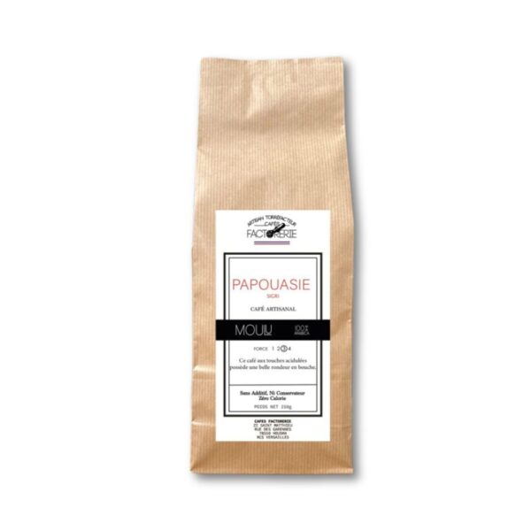 CAFE MOULU PAPOUASIE NOUVELLE GUINEE SIGRI FACTORERIE 250G
