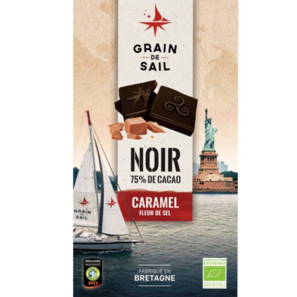 noir caramel fleur de sel bio