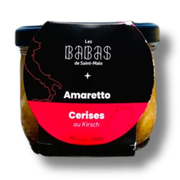 Babas Amaretto Cerises au Kirsch 380g