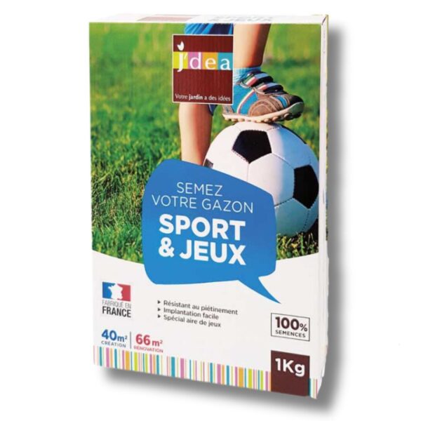 GAZON SPORT ET JEUX JDEA 1KG