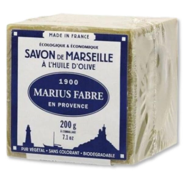 Savon de Marseille Vert Huile d'Olive 200g