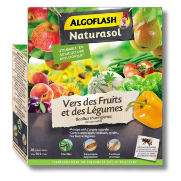 VERS et CHENILLES FRUITS ET LEGUMES 50G