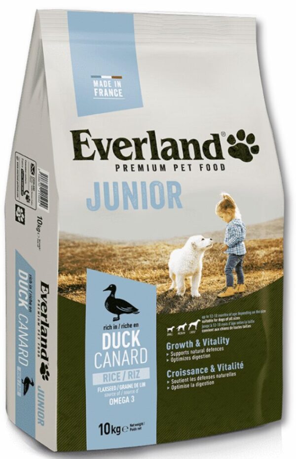 CROQUETTES JUNIOR EVERLAND 10KG