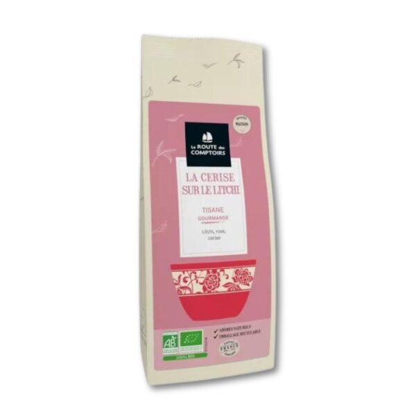 TISANE LA CERISE SUR LE LITCHI BIO 100G