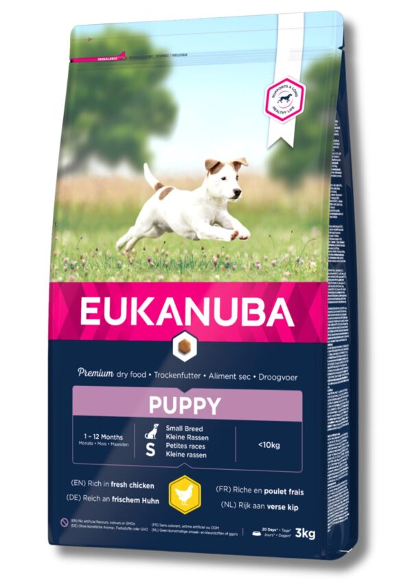 EUKANUBA CHIOT PETITE RACE POULET 3KG