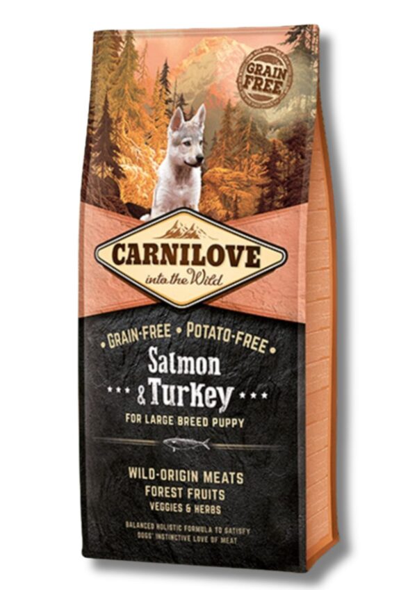 carnilove saumon dinde puppy