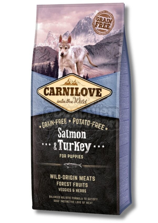 Carnilove Chiot Saumon/Dinde 12kg