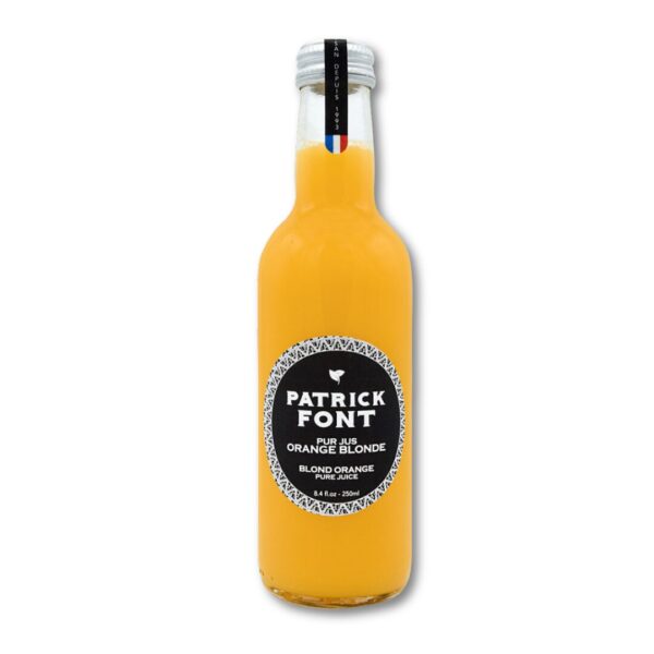 jus d'orange blonde patrick font 25cl