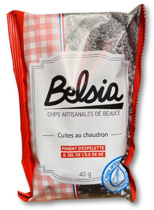 CHIPS BELSIA ESPELETTE SNACKING 40G