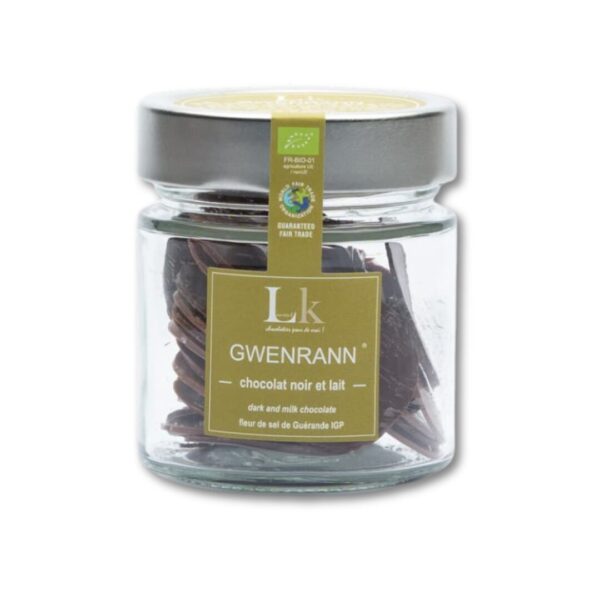 GWENRANN CHOCOLAT MIX BIO 75G LK chocolatier