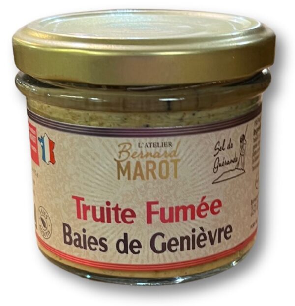 TARTINABLE TRUITE FUMEE BAIES GENIEVRE 100G