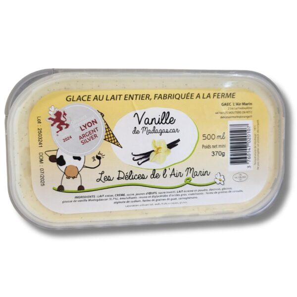 glace vanille de madagascar